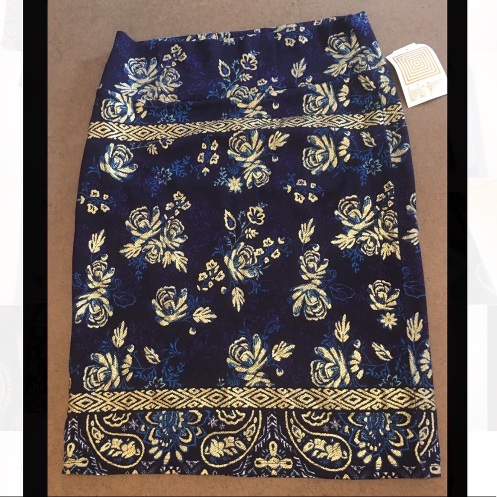 LuLaRoe Large Elegant Cassie Skirt